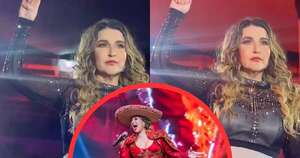 La Nación / Alicia Villarreal hizo señal de auxilio por violencia durante su concierto y alertó a su público