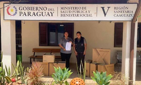 Para fortalecer la atención en salud, proveen equipos informáticos a USF de Caaguazú – Prensa 5