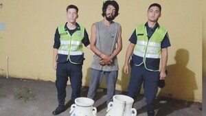 Pillaron a “Luisón” robando objetos de los muertos