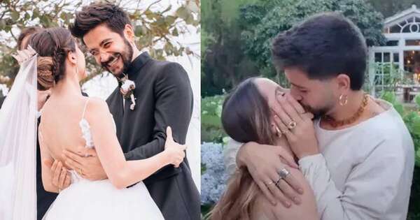 La Nación / Se dijeron “sí” otra vez: Camilo y Evaluna se casaron de nuevo