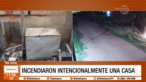 Su hermano habría incendiado su casilla de manera intencional