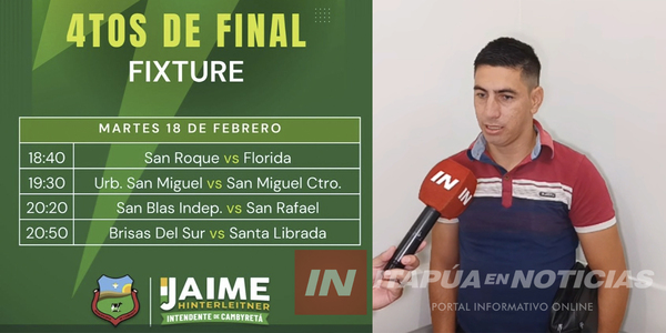 INICIA LA FASE FINAL DEL TORNEO «MI BARRIO, MI PASIÓN 2025» EN CAMBYRETÁ