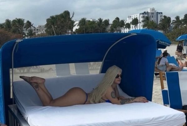 Como en los viejos tiempos, Lilian Ruiz pela cuerazo en bikini, pero ahora en Miami