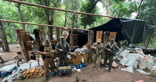 La Nación / Operativo en Cerro Guasu causa golpe al crimen organizado por USD 60.000