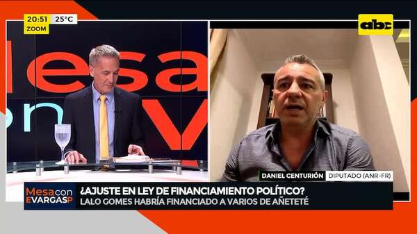 ¿Ajustes a Ley de financiamiento político?: “es letra muerta”, dice diputado - Mesa de Periodistas - ABC Color