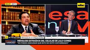 “No puedo asegurar que no esté contaminado”: abogado de familia Gomes sobre copias espejo - Mesa de Periodistas - ABC Color