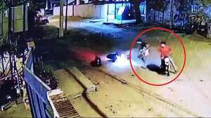 Recuperan motocicleta robada tras violento asalto en Limpio - Policiales - ABC Color