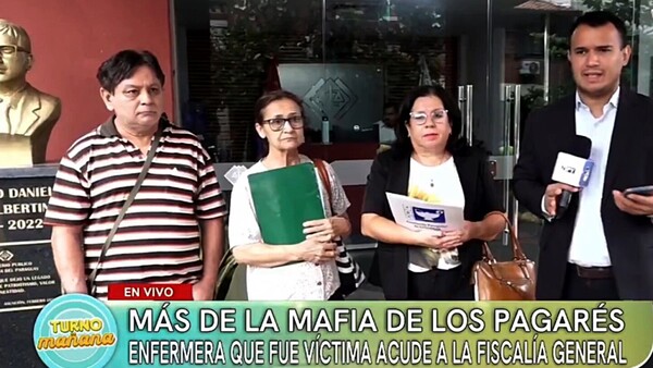 Víctimas de la mafia de pagarés exigen celeridad en la investigación