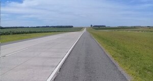 Inicia la construcción de la primera ruta de hormigón en el país