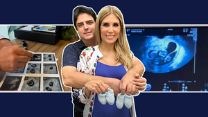 "Los mellis están sanos", celebra Sanie ante la llegada de sus hijos Christian y Didier