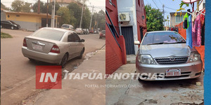AUTOMÓVIL DE UN POLICÍA FUE HURTADO EN TOMÁS R. PEREIRA