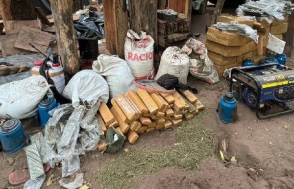 Desmantelan campamentos y destruyen 2.000 kilos de marihuana en Cerro Guazú