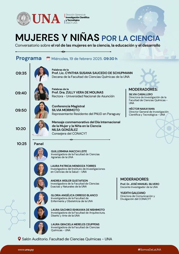 Investigadoras abordan rol de las mujeres en la ciencia, la educación y el desarrollo - .::Agencia IP::.