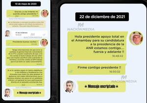 Revelan nuevos chats entre "Lalo" y "Marito" dónde se habla hasta de "ayudar al Gobierno"