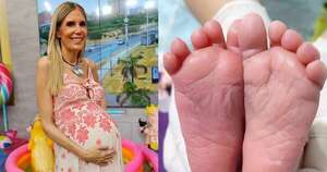 La Nación / ¡Doble felicidad! Sanie López Garelli dio a luz a sus mellizos