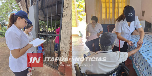 USF SAN ISIDRO ETAPA 7 REFUERZA ATENCIÓN CASA POR CASA EN ENCARNACIÓN