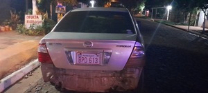 Accidente de tránsito en la Avenida Víctor Matiauda deja a un motociclista herido