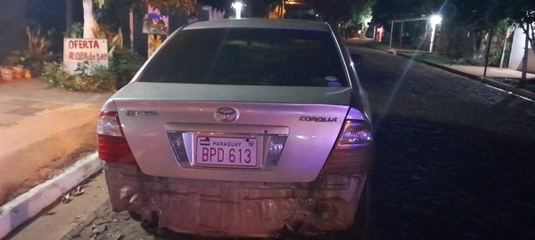Accidente de tránsito en la Avenida Víctor Matiauda deja a un motociclista herido