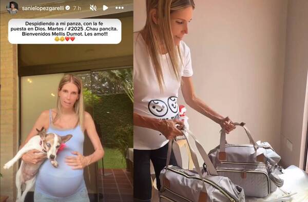 ¡Sanie ya fue mamá!: Se sabe que los peques que llevarán por nombre Cristhian y Didier