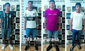 Detuvieron a ñembo vendedores ambulantes que asaltaban