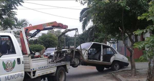 Diario HOY | Solicitan el retiro de vehículos abandonados en las calles de Asunción