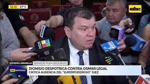 Video: Legal y Rolón no concurrieron ante Comisión y así reaccionaron los parlamentarios - ABC Noticias - ABC Color