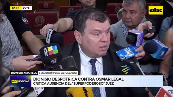 Video: Legal y Rolón no concurrieron ante Comisión y así reaccionaron los parlamentarios - ABC Noticias - ABC Color