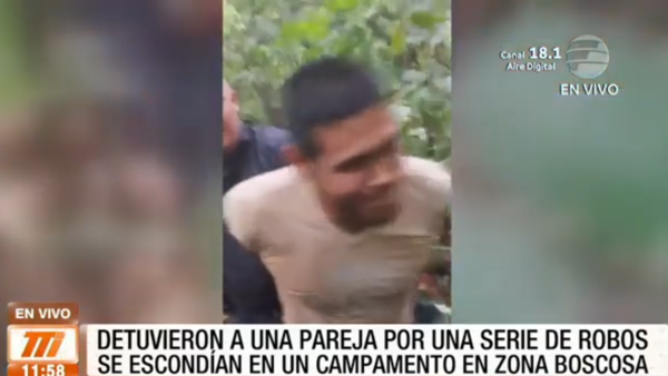 Detuvieron a una pareja por una serie de robos