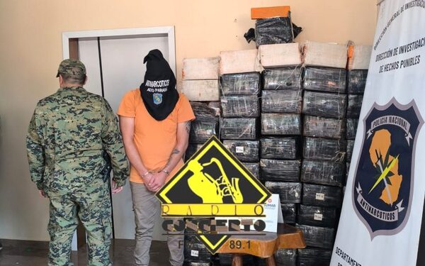 Golpe al narcotráfico en Alto Paraná: incautan casi una tonelada de marihuana