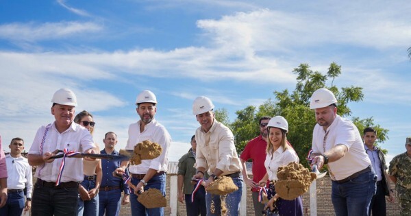 Peña desembarca con obras en Pilar para apuntalar la campaña de Alliana