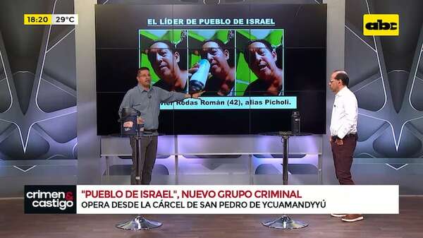 Nuevo grupo criminal “Pueblo de Israel”: ¿fundador sería desertor del Clan Rotela? - Crimen y castigo - ABC Color