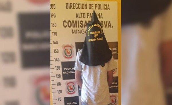 Joven fue aprehendido tras hurtar dinero de una vivienda