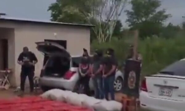 Allanaron vivienda e incautaron más de 450 kilos de marihuana