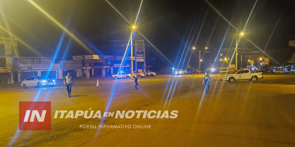 POLICÍA REFUERZA CONTROLES EN CAMINOS VECINALES DE EDELIRA