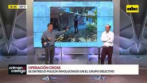 Video: policía implicado en esquema de narcotráfico aéreo se entregó a la Fiscalía - Crimen y castigo - ABC Color