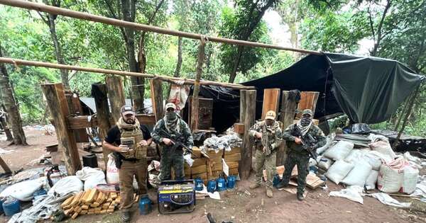 La Nación / Sacan de circulación 2.000k de drogas por USD 60.000