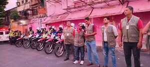 Operativo “anticuidacoches” en Asunción: Municipalidad y Policía despejan a informales - Policiales - ABC Color