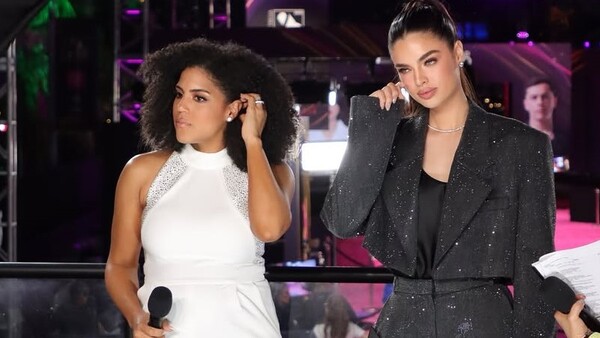 (VIDEO) ¡Una bellura! ¡Mirá cómo fue el ensayo de Nadia Ferreira para presentar hoy Premios Lo Nuestro!