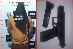 Fiscalía procesa a hombre que realizó 22 disparos al aire