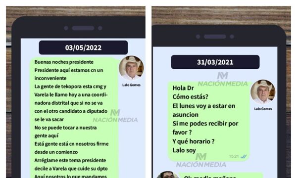 [Chats de Lalo] Con HV impuso un recomendado como subcomandante de la Policía