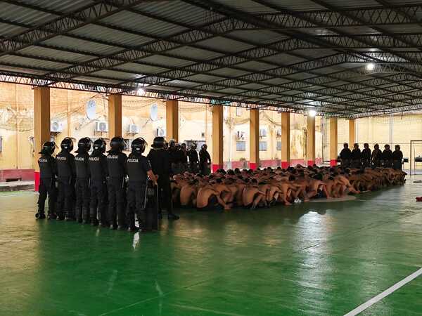 Requisa en Penitenciaría Regional de San Pedro