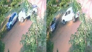 Abogado chocó a propósito la camioneta de su colega