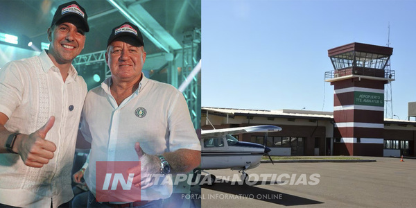 TEMA AEROPUERTO: GOBERNADOR «HIZO ATERRIZAR A LUIS YD» Y MEDIÓ EL ACUERDO ANTE LA DINAC
