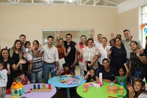 "Servicio de alto impacto" llega a Eugenio A. Garay con inauguración de espacio de desarrollo infantil - .::Agencia IP::.