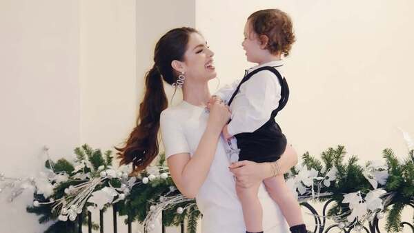 "Mamá me ama", ya dice Marquito, el hijo de Nadia Ferreira