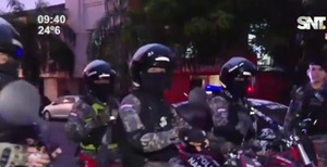 Operativo despeje de cuidacoches en Asunción - SNT