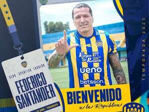 Oficial: Sportivo Luqueño presentó a Federico Santander - Sportivo Luqueño - ABC Color