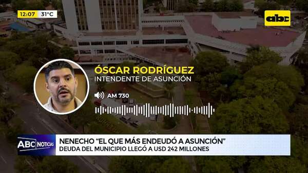 Nenecho admite endeudamiento pero asegura ser el intendente que más obras ejecutó - ABC Noticias - ABC Color