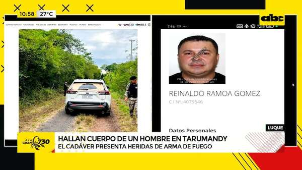 ¿Nuevo caso de sicariato?: un hombre fue hallado muerto dentro de un vehículo en Luque - ABC Noticias - ABC Color