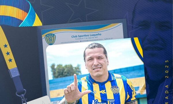 “Ropero” Santander llegó para reforzar Luqueño